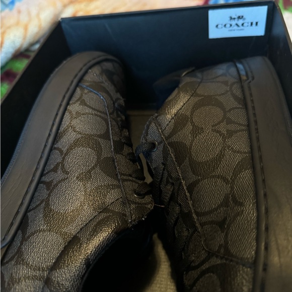Coach charcoal, black size 9, low top shoes - Picture 3 of 4